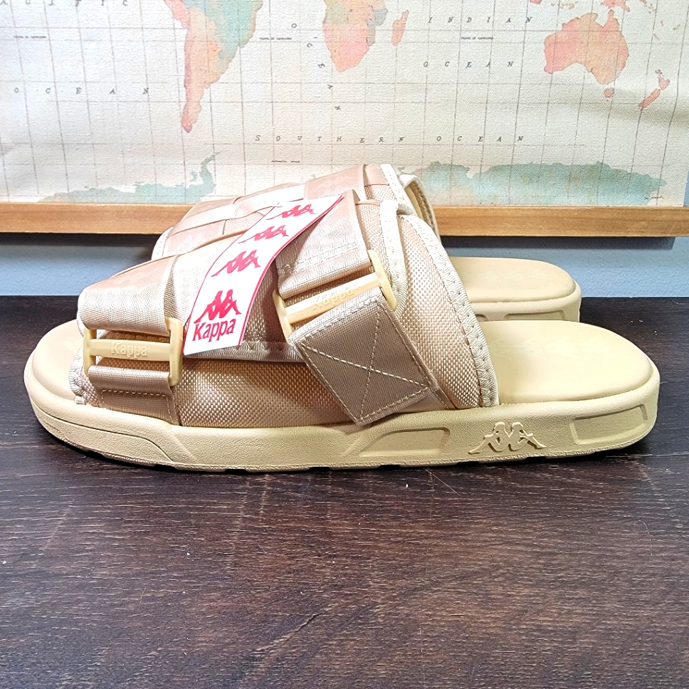 Brand New Kappa 222 Banda Mitel 1 Sandals In Beige Mens Size 130